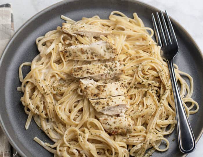 NEW Family Favorite for 2: Creamy Chicken Carbonara (7/9)